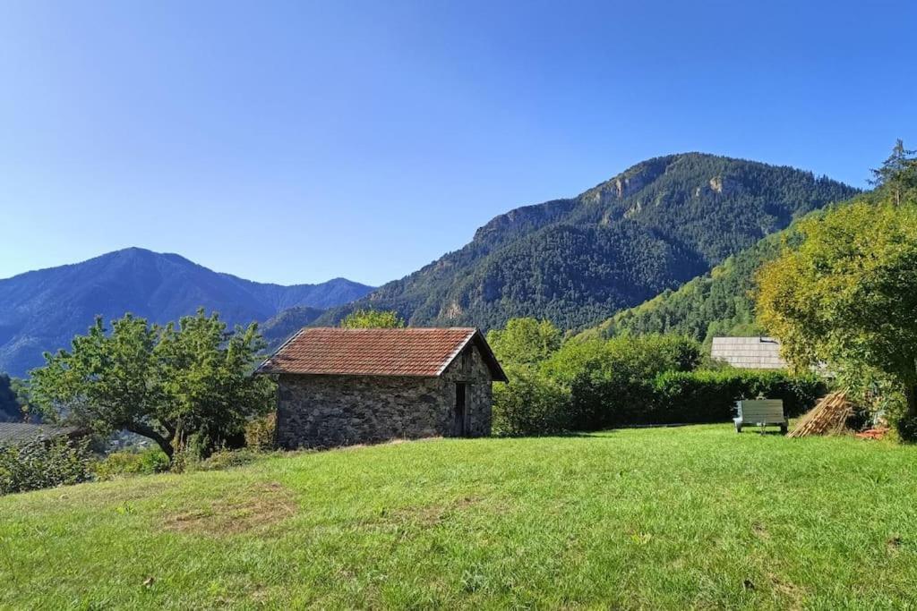 Vila Gite Le Robinson Saint-Martin-Vésubie Exteriér fotografie